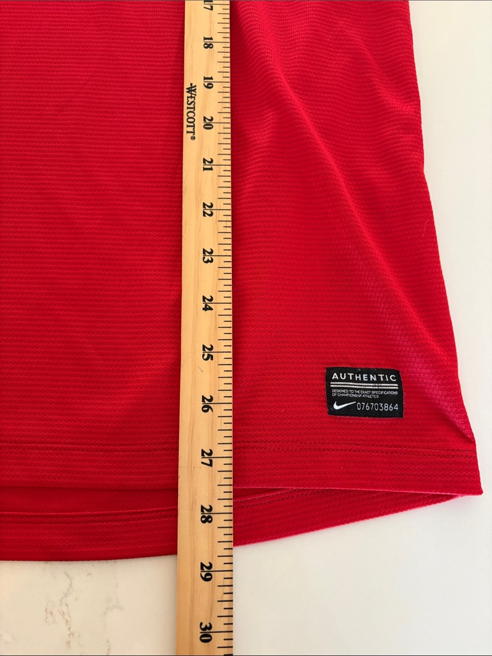 Nike Red Manchester United AON Logo 2013-2014 Soccer Jersey Medium - Picture 3 of 10